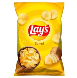  Lay's Smažené bramborové lupínky solené 130g